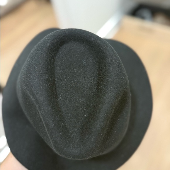 Brixton Black Wool Fedora Hat - Picture 2 of 5